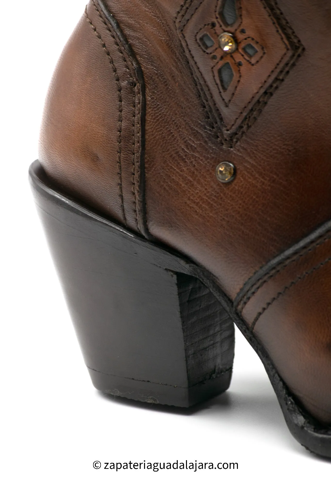 3738351 WOMEN ALBANIA LEATHER BOOT HONEY