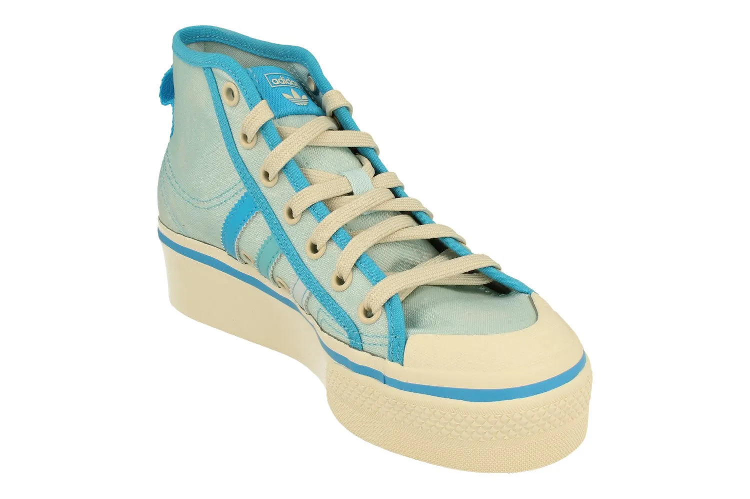 Adidas Originals Nizza Platform Mid Womens Trainers Sneakers GX4604