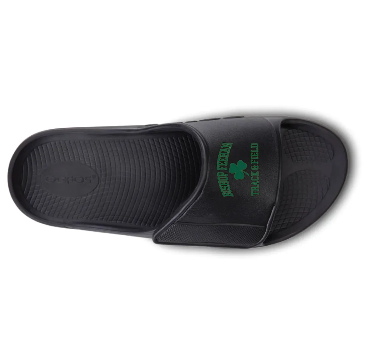 Bishop Feehan Track and Field Oofos OOahh Sport Flex Slide Sandals (1550)