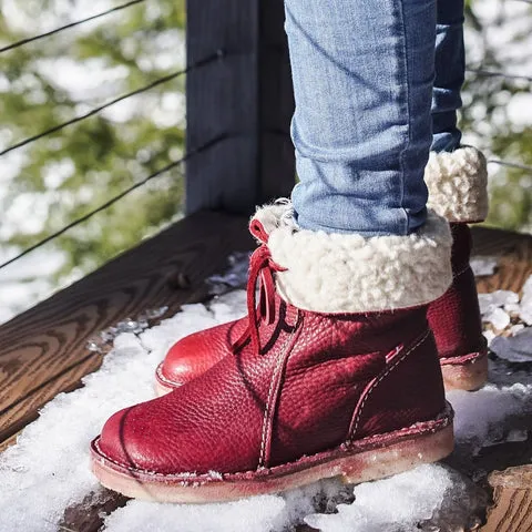 Bradford Winter Mid Calf Wide Toe Box Waterproof Snow Boots for Women