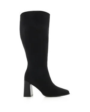CASTON CURVE - BLACK SUEDE