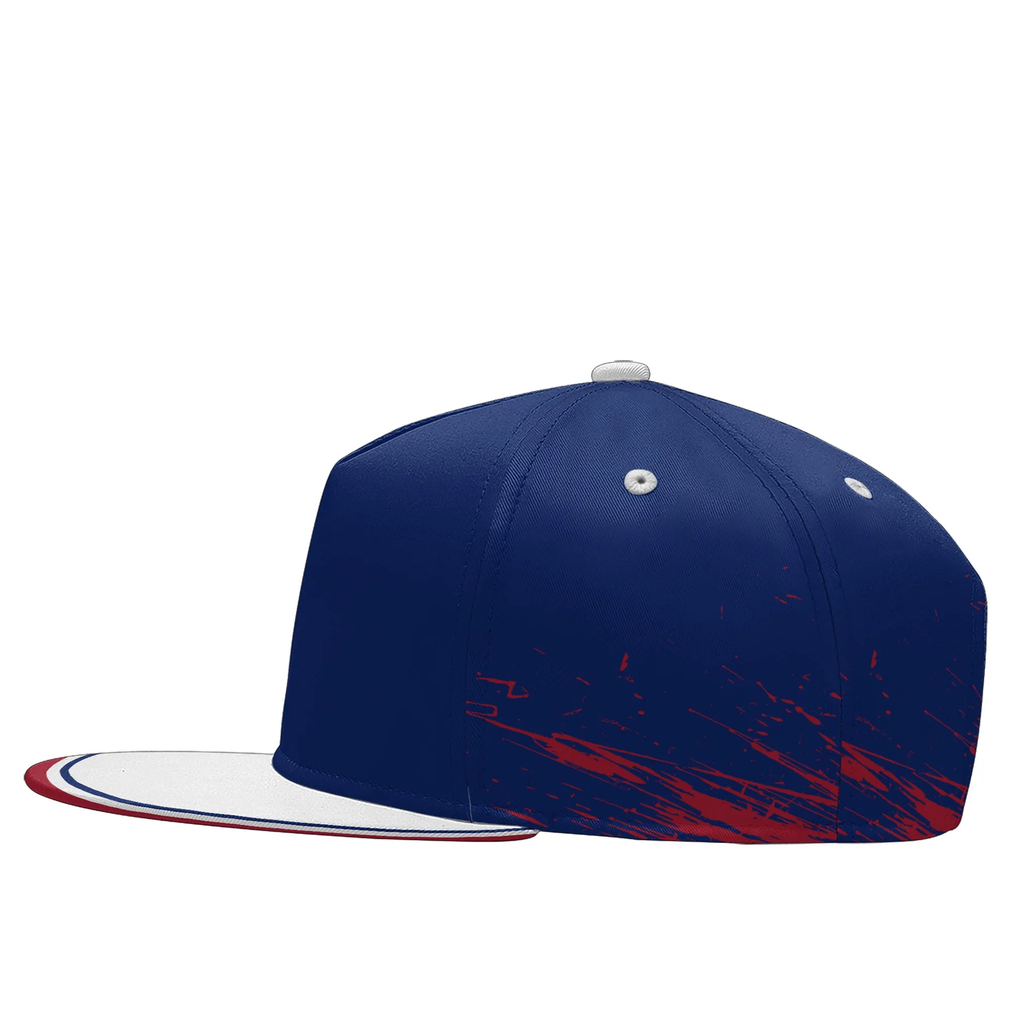 Custom Blue White New York Football Jersey and Hat Combo Offer Personalized Combo ZH-D020326-21