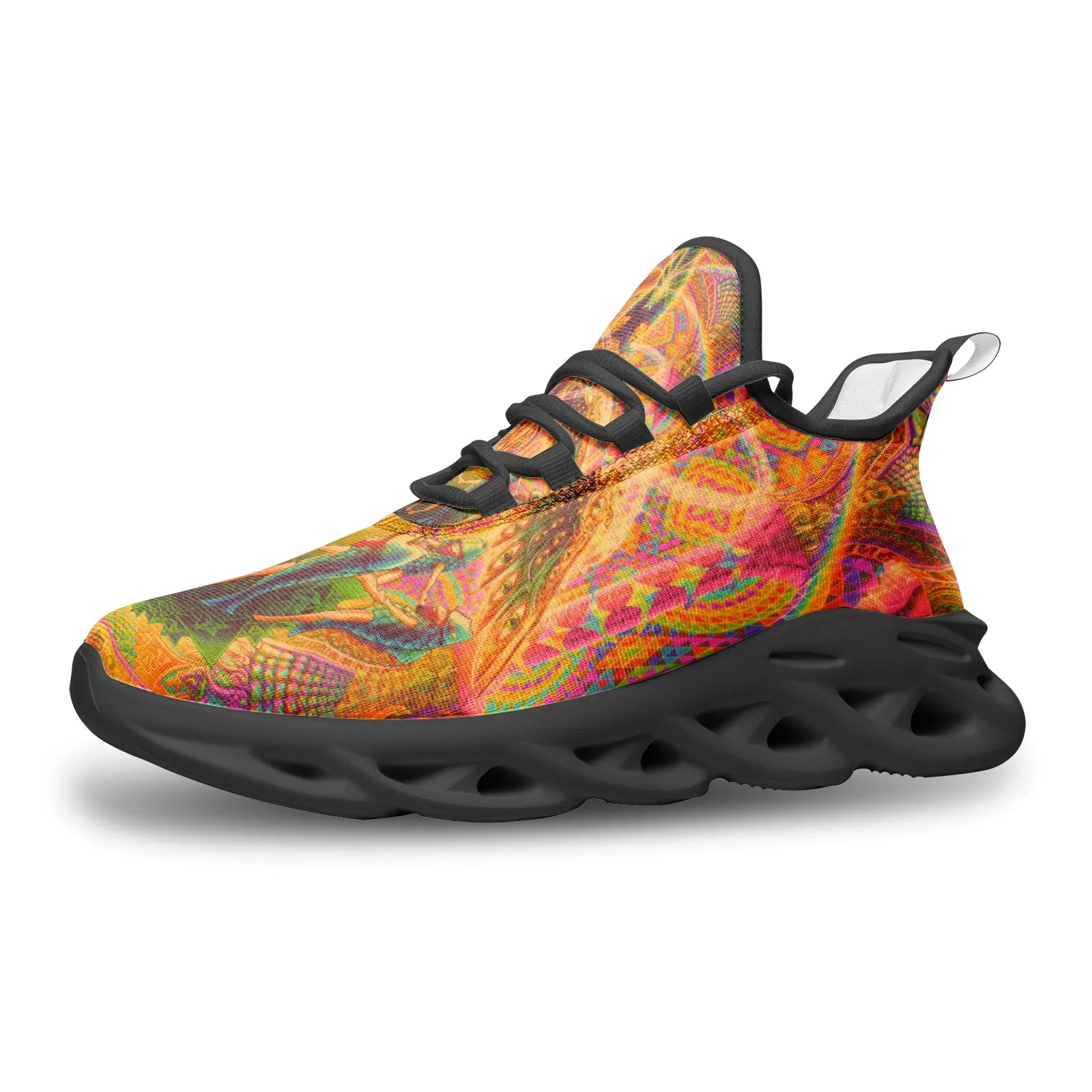 DEATH BY ASTONISHMENT | Unisex Mesh Knit Sneakers | SALVIADROID