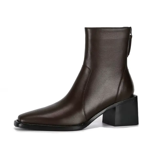 USS Shoes Evelyn Women's Square Toe Ankle Boots