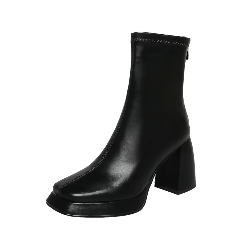 USS Shoes Lola Women's Mid-Calf Stretch Boots
