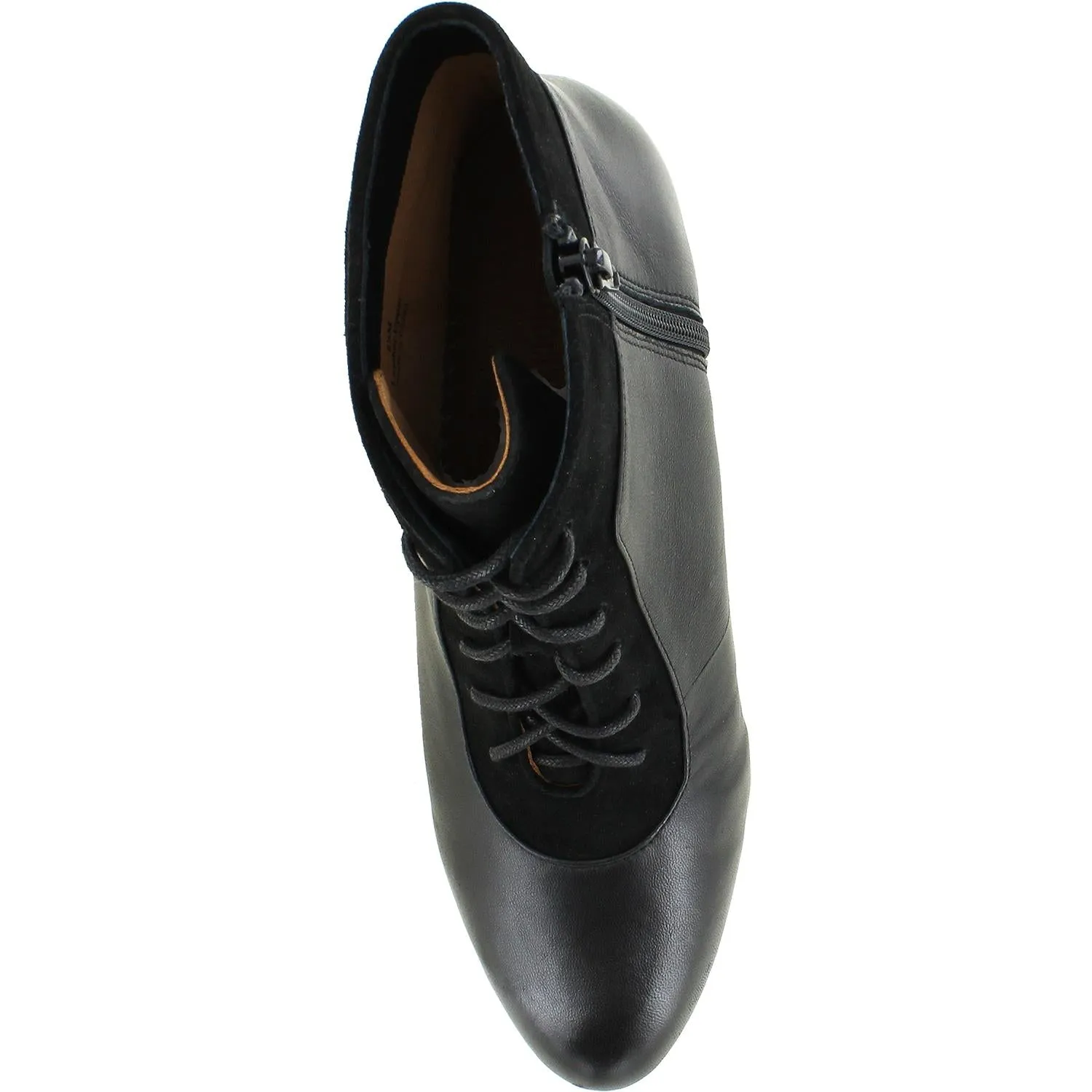 Women's L'Amour Des Pieds Joozhar Black Leather/Suede